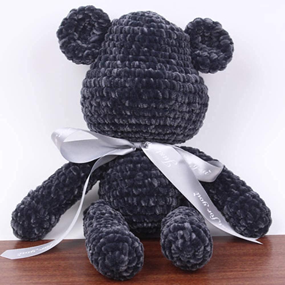 Amazon.co.jp: L500gDIYふわふわシェニールベルベットヤーンディープ